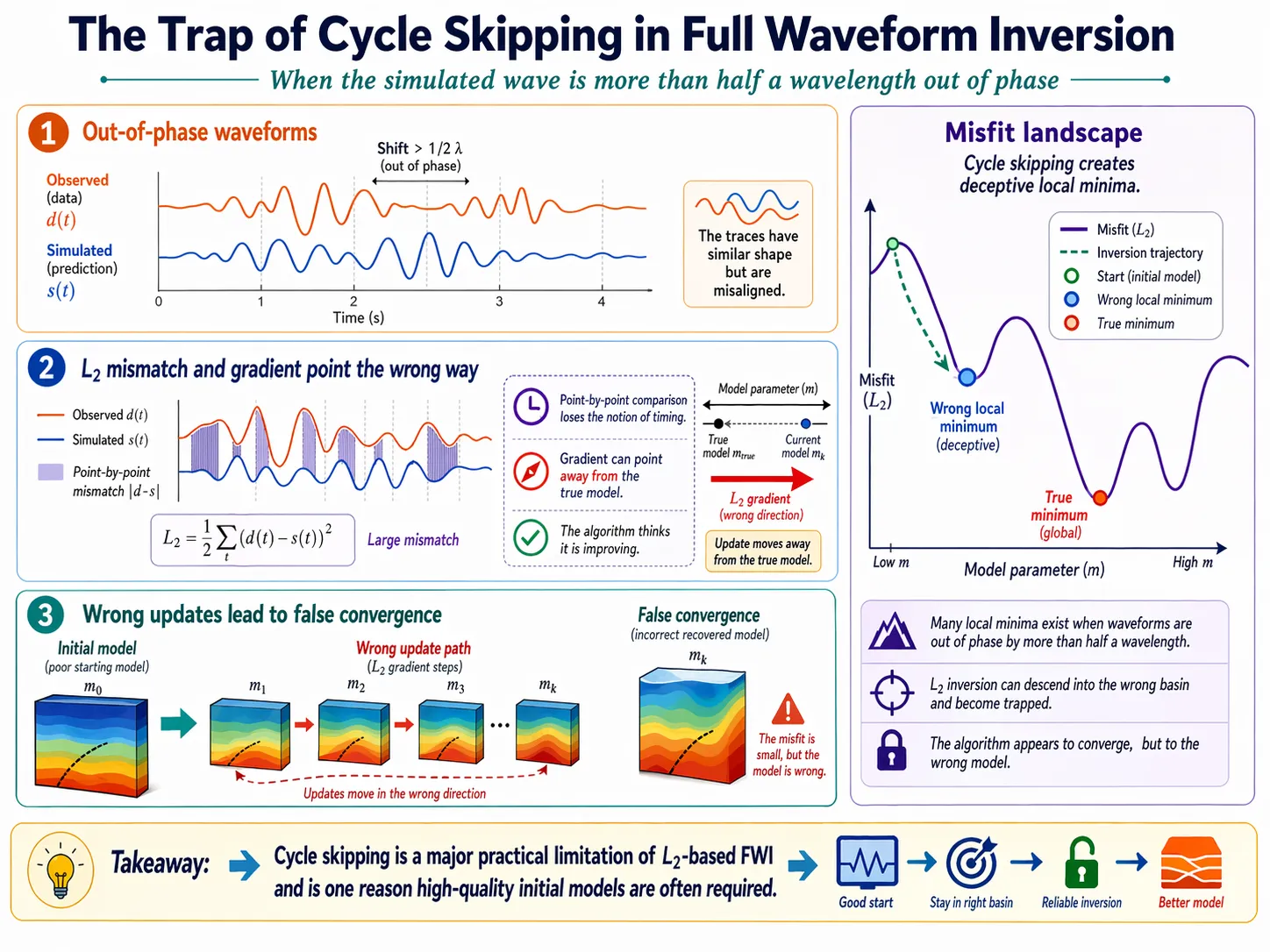 Cycle skipping trap infographic