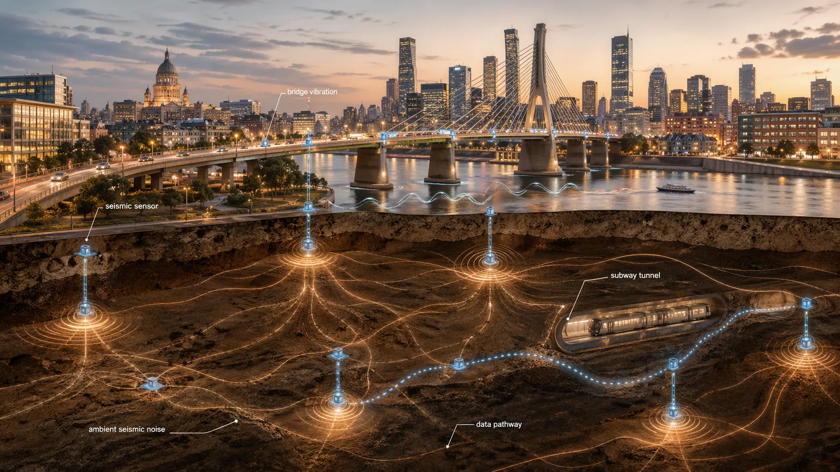 A city-scale seismic sensing network overview