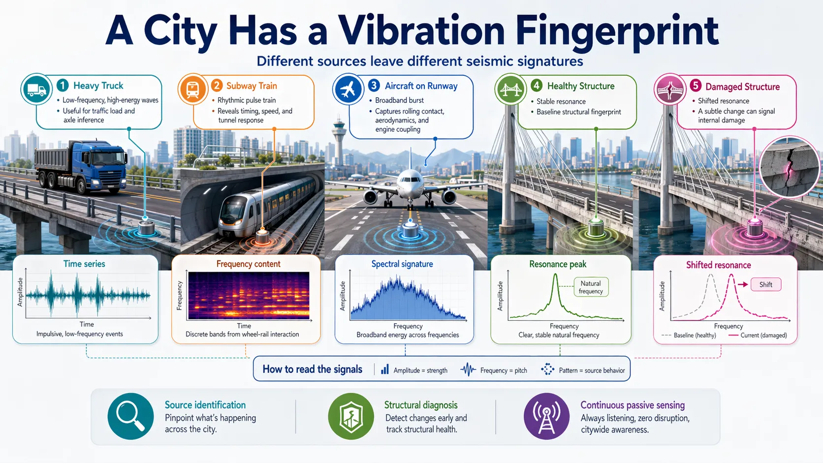 Vibration fingerprint infographic